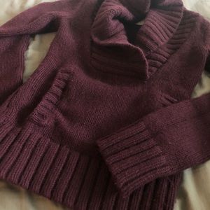 Aritzia TNA knit cowl neck sweater